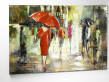 obraz s 3D motivem d�my s de�tn�kem 22 - pohled 1 - www.maxitrend.cz