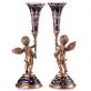 sada porcel�nov�ch sv�cn� s bronzov�mi dopl�ky 7 - pohled 2 - www.maxitrend.cz