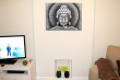 ru�n� malovan� obraz Buddha 2 - pohled 2 - www.maxitrend.cz