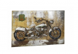 obraz s 3D motivem lmotorka a Route 66 - pohled 1 - www.maxitrend.cz