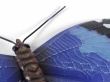 kovov� dekorace na ze� sada t�� mot�l� 84 - pohled 2 - www.maxitrend.cz