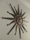 kovov� dekorace ornament na ze� Slunce 85 - pohled 2 - www.maxitrend.cz