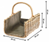 ratanov� ko� na d�evo 46 - pohled 3 - www.maxitrend.cz