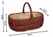 ko� na d�evo z vrbov�ho prout� 10 - pohled 4 - www.maxitrend.cz