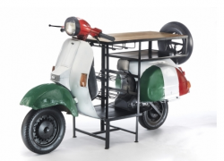 barov� retro stolek s �chyty na lahve SCOOTER 5