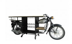 barov retro stl s chyty na lahve MOTORKA 7 - pohled 1 - www.maxitrend.cz