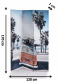 parav�n trojd�ln� d�evo, pl�tno California 2 - pohled 3 - www.maxitrend.cz