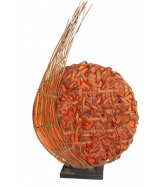 dekorativn� lampa Merah oran�ov� 1