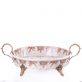 porcel�nov� miska s bronzov�mi dopl�ky 6 - pohled 1 - www.maxitrend.cz