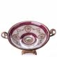 porcel�nov� miska s bronzov�mi dopl�ky 14 - pohled 2 - www.maxitrend.cz
