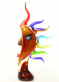 sklen�n� abstraktn� so�ka v murano stylu 19 - pohled 1 - www.maxitrend.cz