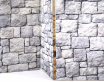 parav�n trojd�ln� d�evo, pl�tno Brick 3 - pohled 2 - www.maxitrend.cz