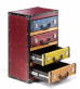 komoda se �ty�mi z�suvkami ve tvaru kufr� 3 - pohled 2 - www.maxitrend.cz