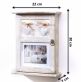 d�ev�n� sk���ka na kl��e SRDCE s r�me�kem na fotku 13 - pohled 4 - www.maxitrend.cz