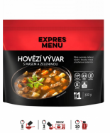 hov�z� v�var s masem a zeleninou jedna porce