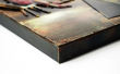kovov� obraz s 3D motivem Caf� 1 - pohled 2 - www.maxitrend.cz