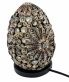 dekorativn� boho lampa z mo�sk�ch mu�l� 17 - pohled 1 - www.maxitrend.cz