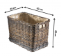 ratanov� ko� na d�evo na kole�k�ch  26 - pohled 3 - www.maxitrend.cz