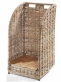 ratanov� voz�k a stojan na d�evo 58 - pohled 1 - www.maxitrend.cz