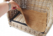 ratanov� voz�k a stojan na d�evo 58 - pohled 4 - www.maxitrend.cz