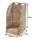ratanov� voz�k a stojan na d�evo 58 - pohled 6 - www.maxitrend.cz