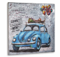 kovov� obraz s 3D motivem Beetle 10 - pohled 1 - www.maxitrend.cz
