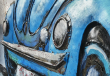 kovov� obraz s 3D motivem Beetle 10 - pohled 3 - www.maxitrend.cz