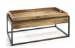 konferen�n� stolek s odn�matelnou deskou kombinace d�evo, kov 16 - pohled 1 - www.maxitrend.cz
