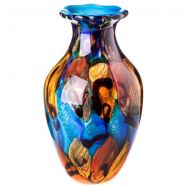 sklen�n� v�za v murano stylu 32