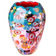sklen�n� v�za v murano stylu 38
