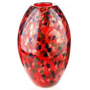sklen�n� v�za v murano stylu 61