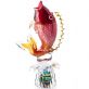 sklen�n� so�ka v murano stylu ve tvaru ryby 23 - pohled 1 - www.maxitrend.cz