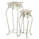 sada kovov�ch stolk� na kv�tiny ve vintage stylu 32 - www.maxitrend.cz