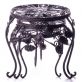 sada t�� kovov�ch stolk� na kv�tiny ve vintage stylu 36 - pohled 2 - www.maxitrend.cz