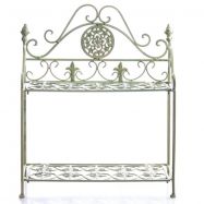 mal� kovov� reg�l se dv�ma policemi ve vintage stylu 15