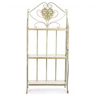 kovov� reg�l se t�emi policemi ve vintage stylu 17