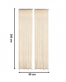 dve�n� z�v�s ze spleten�ch bavln�n�ch lanek dvoud�ln� 20 - pohled 3 - www.maxitrend.cz