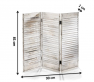 mal� stoln� d�ev�n� trojd�ln� parav�n, z�st�na 5 - pohled 2 - www.maxitrend.cz