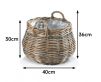ratanov� �ed� ko� na rostliny 10 - pohled 3 - www.maxitrend.cz