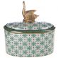 porcelnov dza s bronzovmi aplikacemi 6 - pohled 1 - www.maxitrend.cz