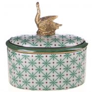 porcelnov dza s bronzovmi aplikacemi 6 - pohled 1 - www.maxitrend.cz