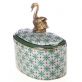 porcelnov dza s bronzovmi aplikacemi 6 - pohled 2 - www.maxitrend.cz