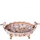 porcel�nov� miska s bronzov�mi dopl�ky 2 - pohled 2 - www.maxitrend.cz
