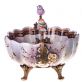 porcel�nov� miska s bronzov�mi dopl�ky 4 - pohled 3 - www.maxitrend.cz
