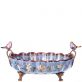 porcel�nov� miska s bronzov�mi dopl�ky 5 - pohled 2 - www.maxitrend.cz