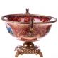 porcel�nov� miska s bronzov�mi dopl�ky 11 - pohled 2 - www.maxitrend.cz