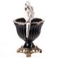 porcel�nov� m�sa s bronzov�mi dopl�ky 41 - pohled 2 - www.maxitrend.cz