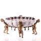 porcel�nov� m�sa s bronzov�mi dopl�ky 84 - pohled 1 - www.maxitrend.cz