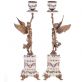 sada porcel�nov�ch sv�cn� s bronzov�mi dopl�ky 17 - pohled 2 - www.maxitrend.cz