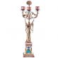 porcel�nov� sv�cen s bronzov�mi dopl�ky 9 - pohled 2 - www.maxitrend.cz